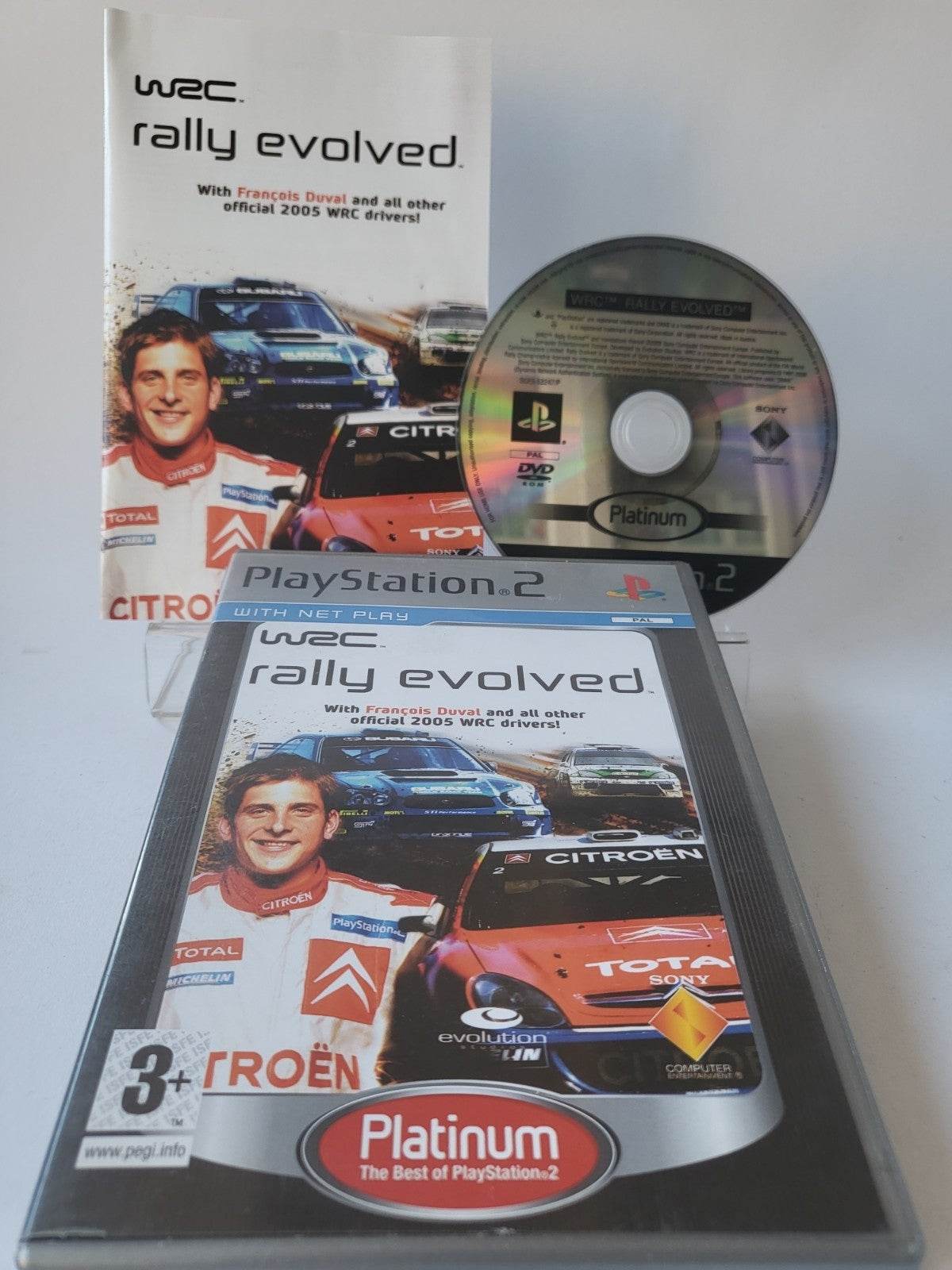 WRC Rally Evolved Platinum Edition Playstation 2 - Feniks Gameshop
