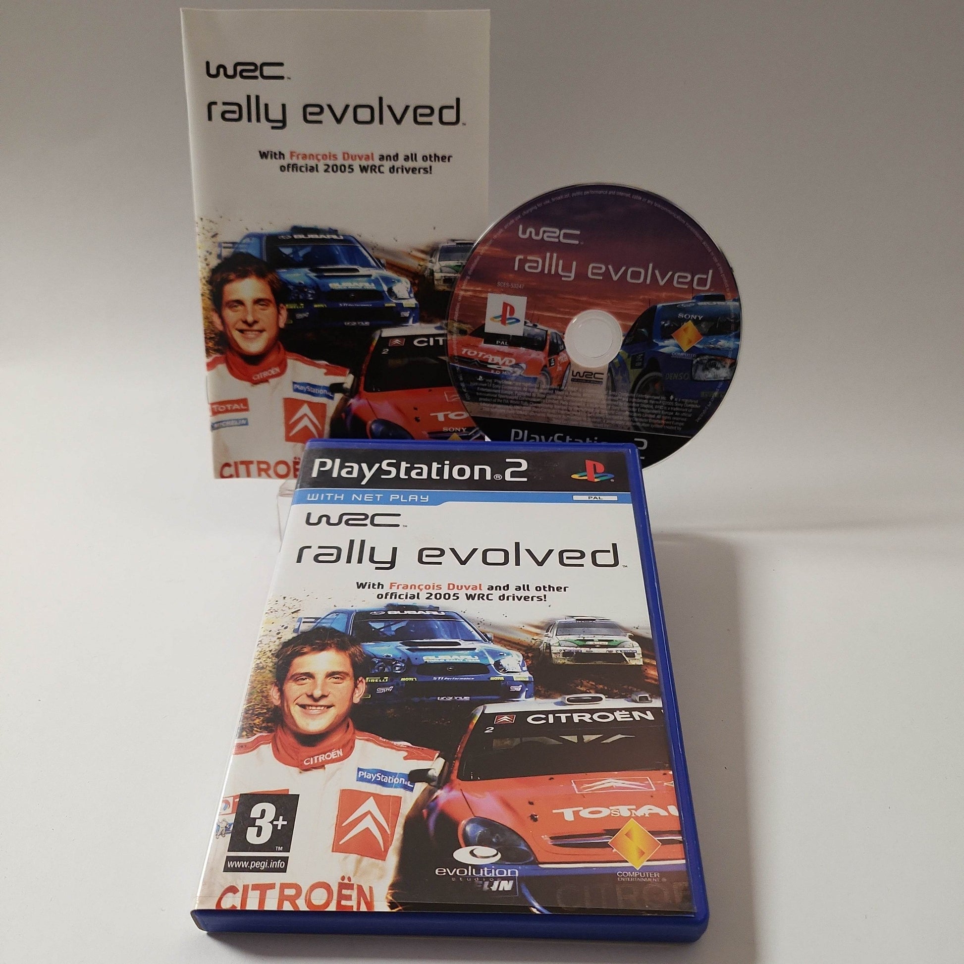 WRC Rally Evolved Playstation 2 - Feniks Gameshop