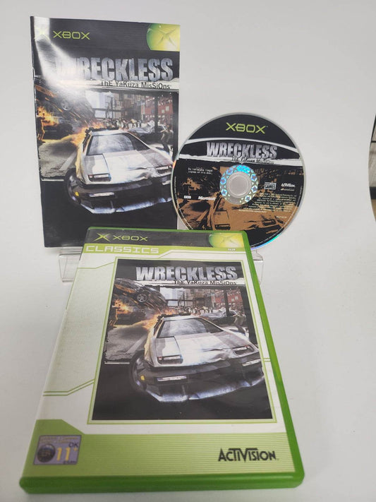 Wreckless: the YaKuza Missions Classics Xbox Original - Feniks Gameshop