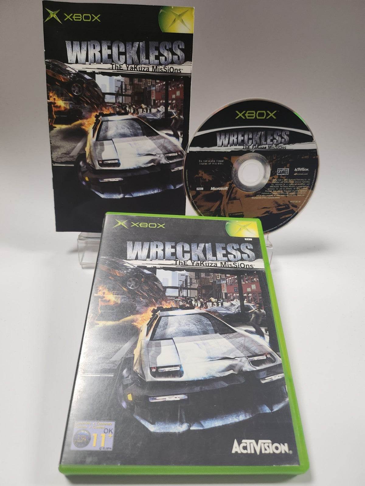 Wreckless the Yakuza Missions Xbox Original - Feniks Gameshop