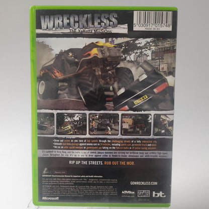 Wreckless the Yakuza Missions Xbox Original - Feniks Gameshop
