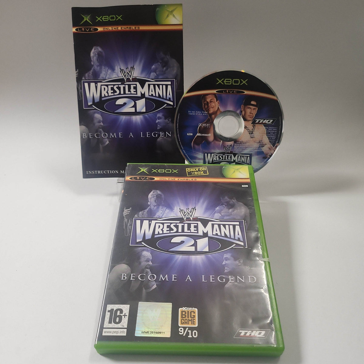 WrestleMania 21 Become a Legend Xbox Original - Feniks Gameshop