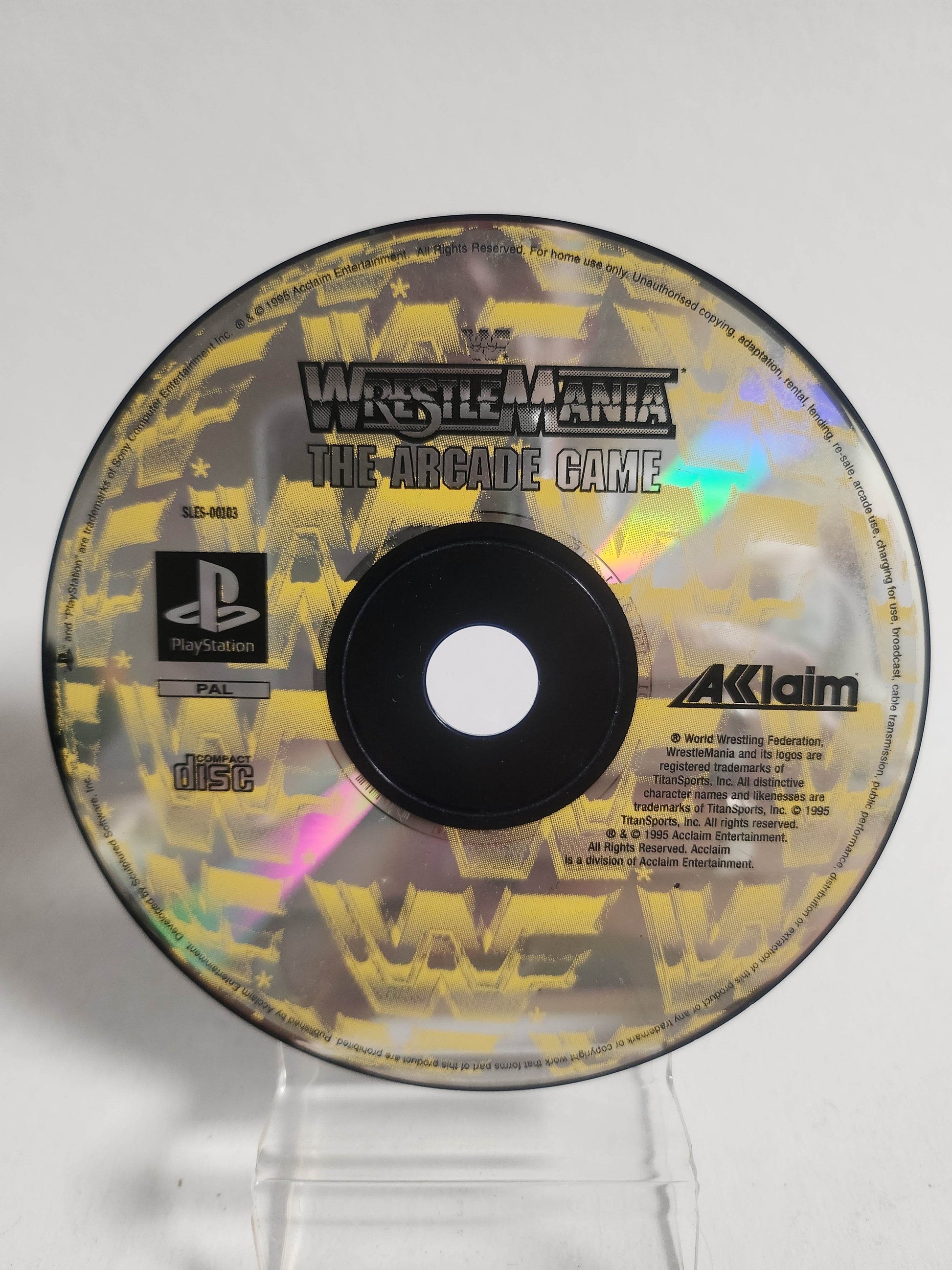 WrestleMania the Arcade Game (Disc Only) PlayStation 1 - Feniks Gameshop