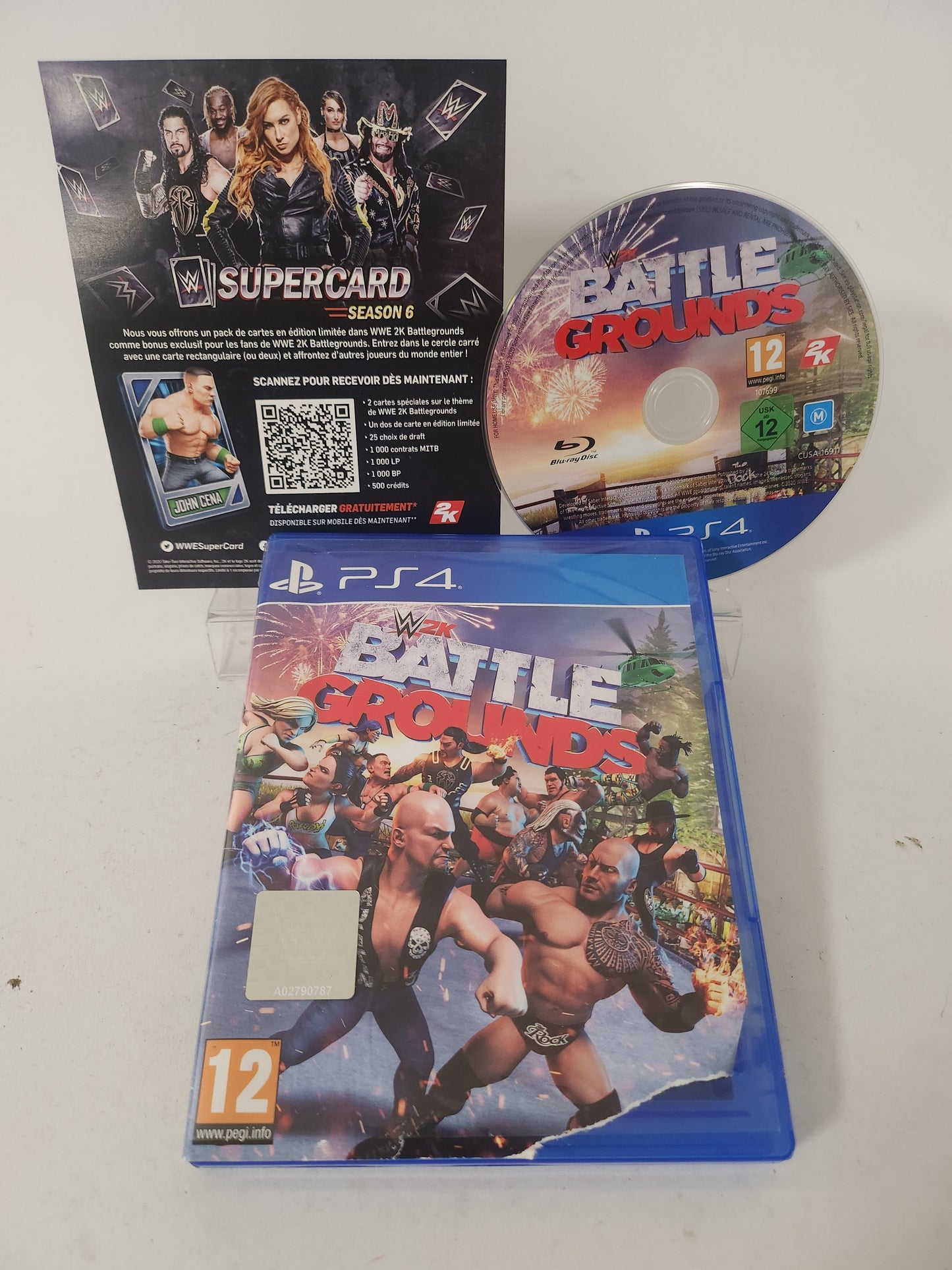 WWE 2K Battlegrounds (Copy Cover) Playstation 4 - Playstation 4 games