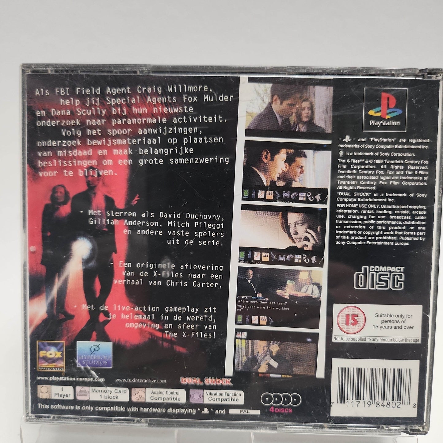 X-Files Playstation 1 - Feniks Gameshop