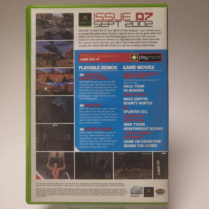 Xbox Demo Game Disc 07 Xbox Original - Feniks Gameshop
