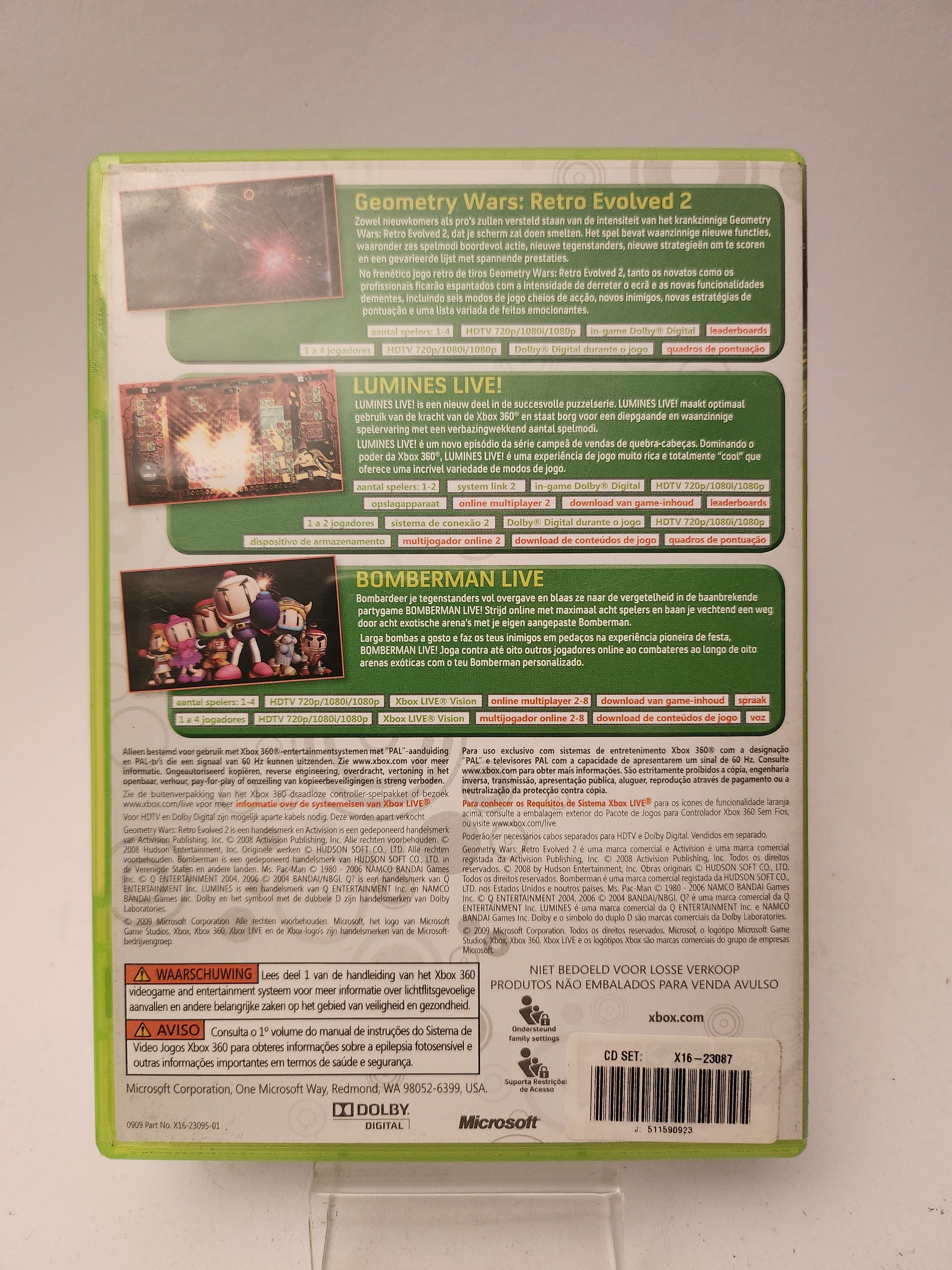 Xbox Live Arcade Game Pack Xbox 360 - Xbox 360 Games
