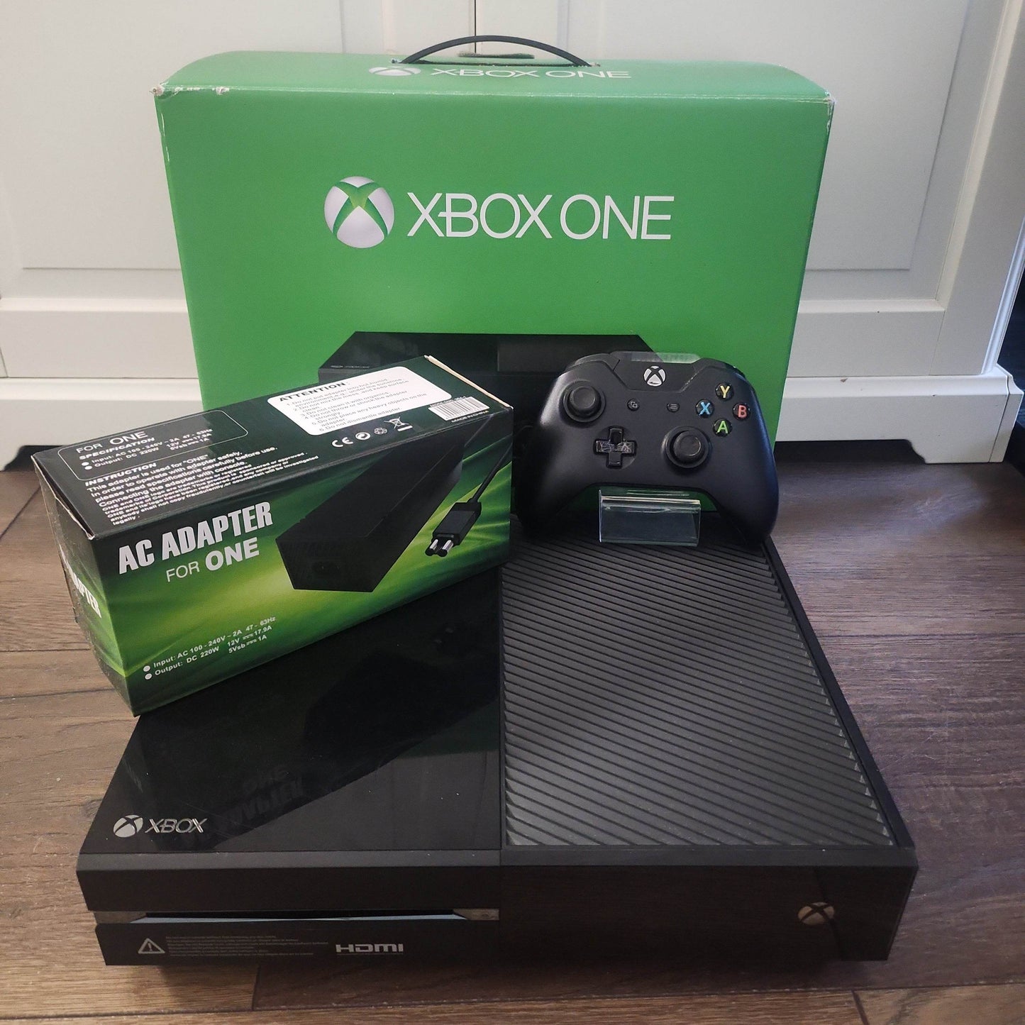 Xbox One Zwart 1TB + Orginele Controller Boxed - Feniks Gameshop