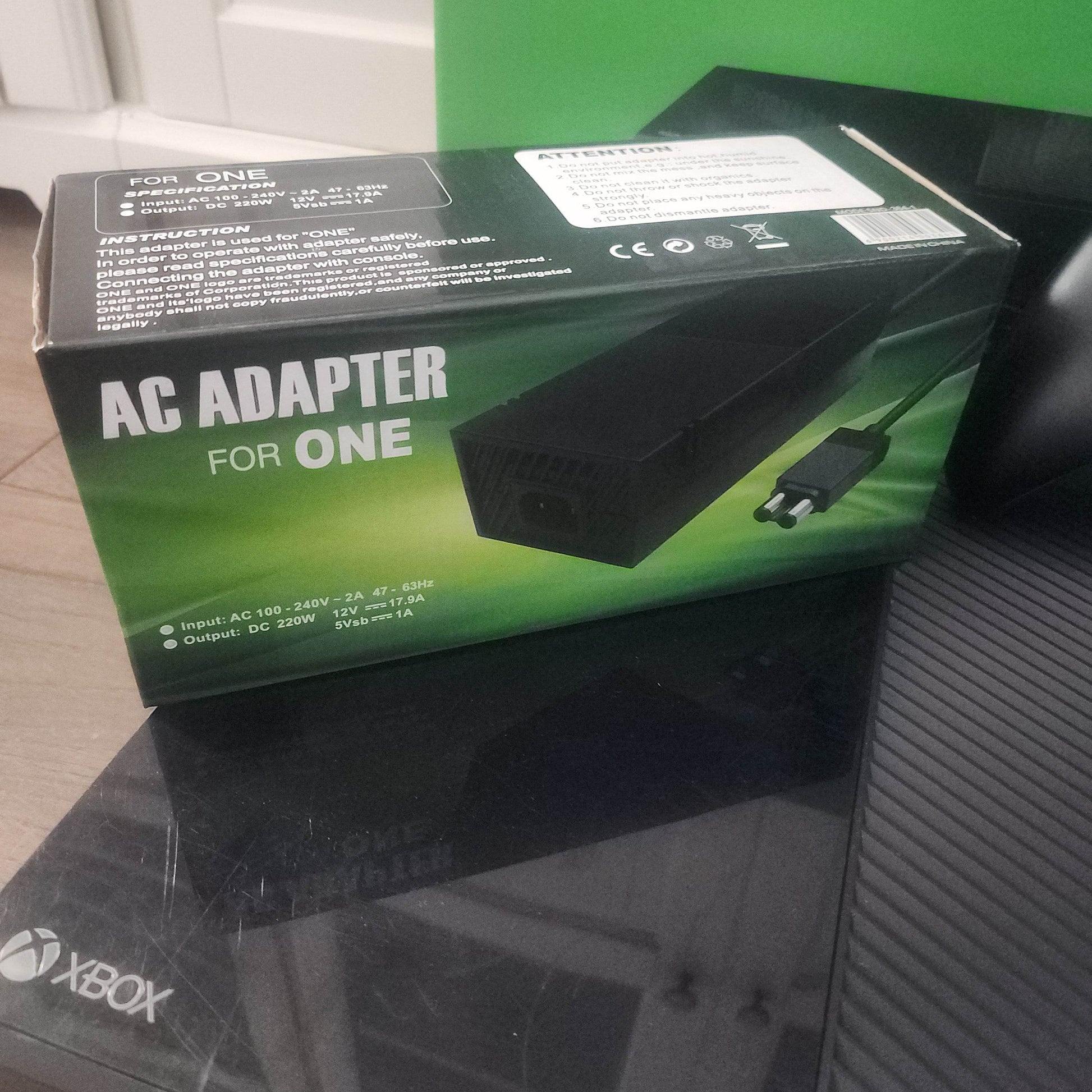 Xbox One Zwart + Orginele Controller Boxed - Feniks Gameshop