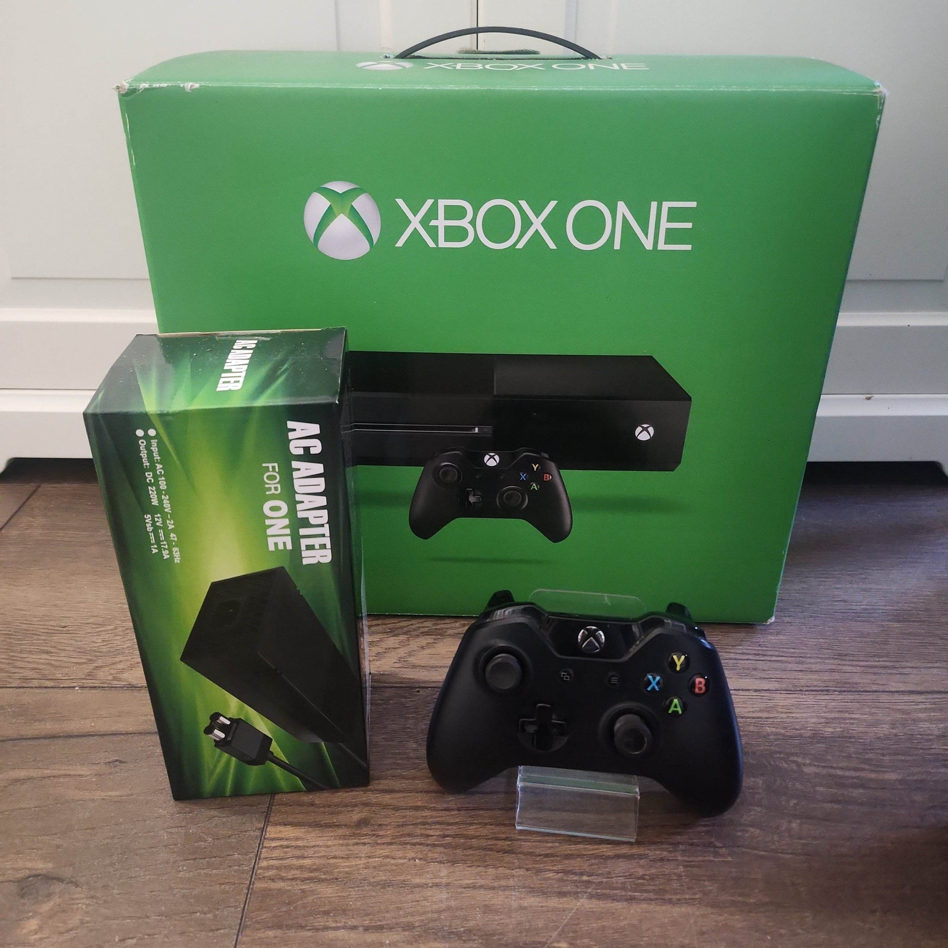 Xbox One Zwart + Orginele Controller Boxed - Feniks Gameshop