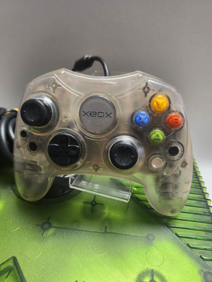 Crystal Green Edition Xbox Original + Crystal Controller - Feniks Gameshop