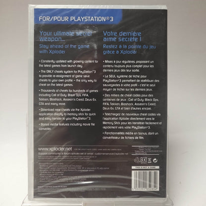 Xploder Cheat System geseald Playstation 3 - Feniks Gameshop