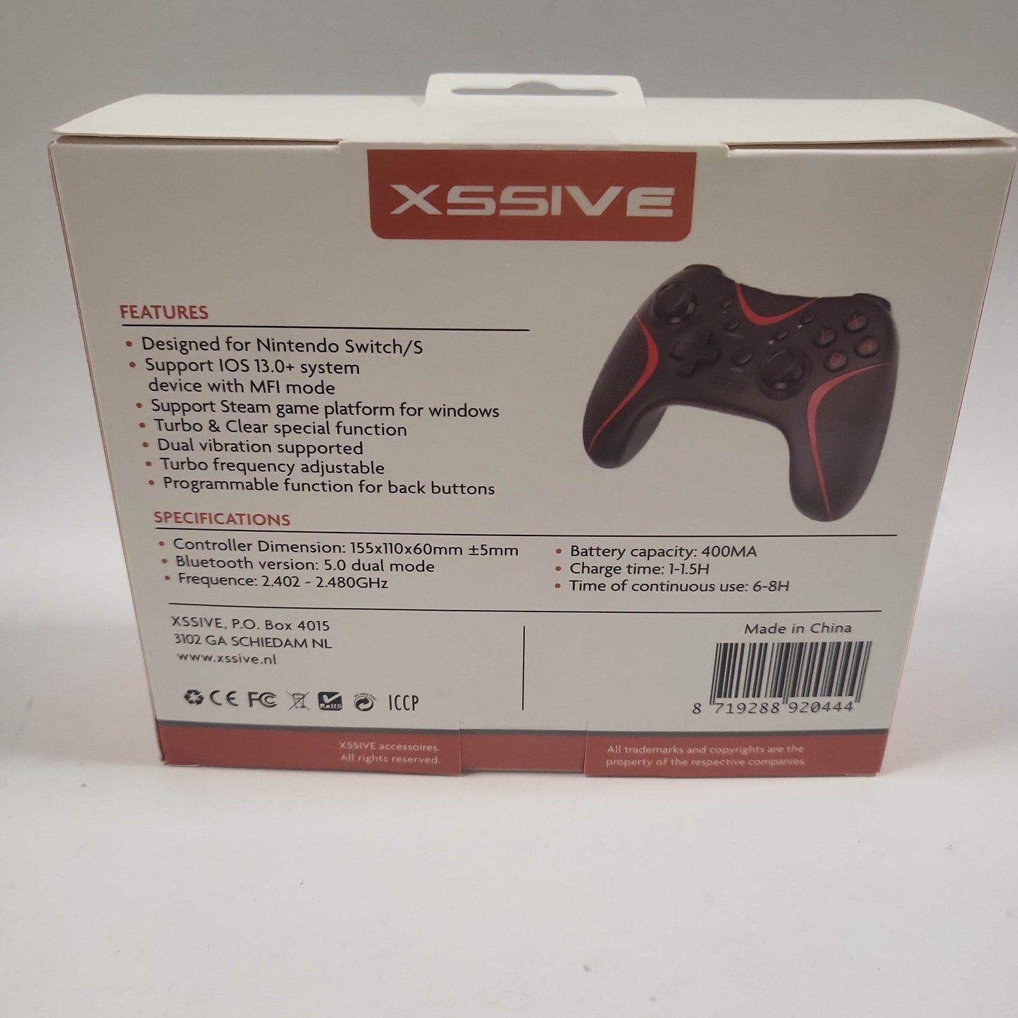 Xssive Gamepad Nintendo Switch - Feniks Gameshop