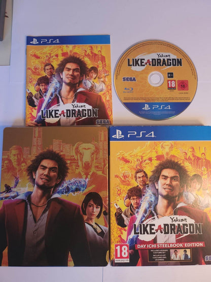Yakuza Like a Dragon Day Ichi Steelbook Playstation 4 - Feniks Gameshop