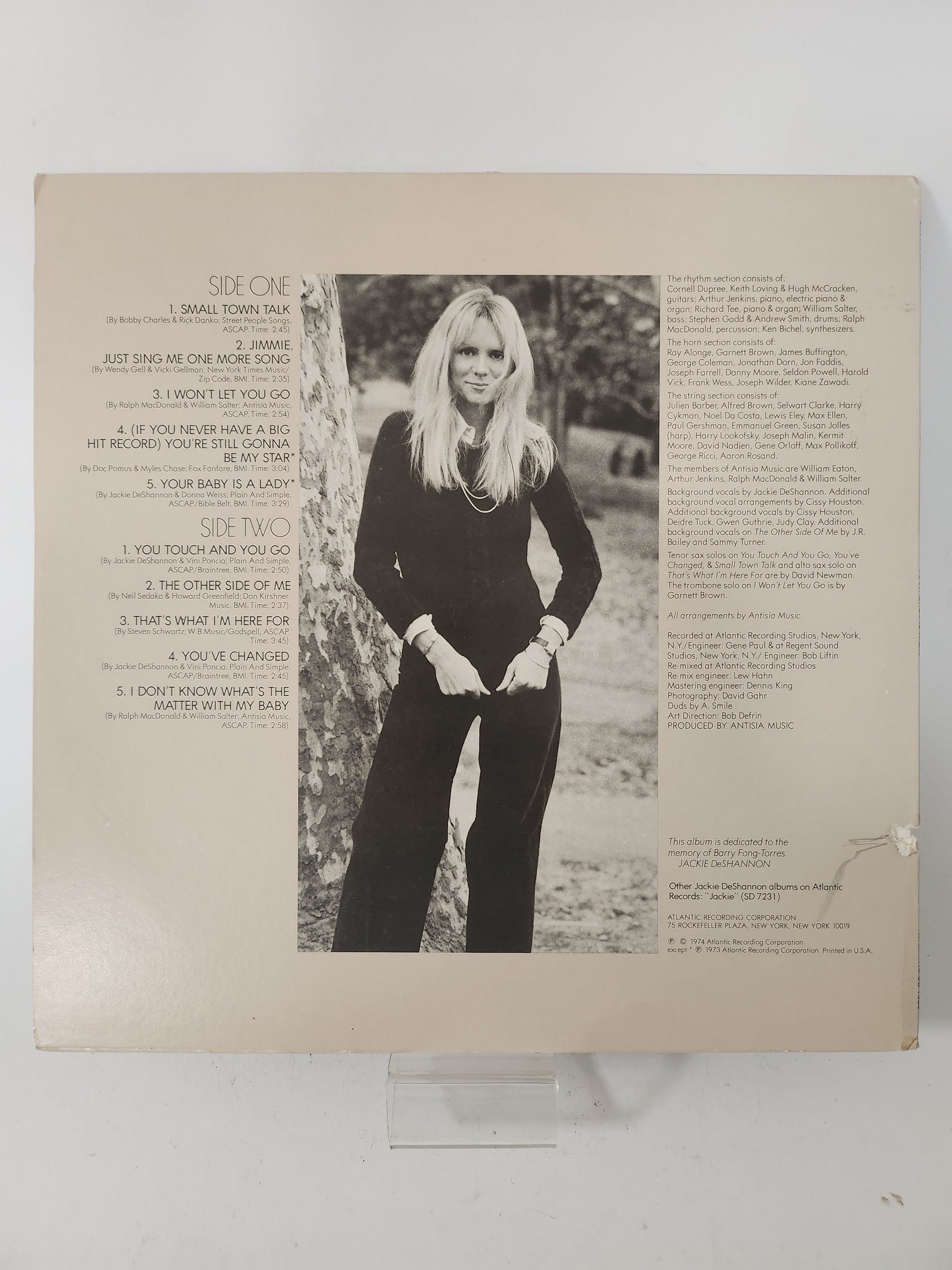 Your Baby is a Lady: Jackie DeShannon LP Vinyl - Lp Vinyl
