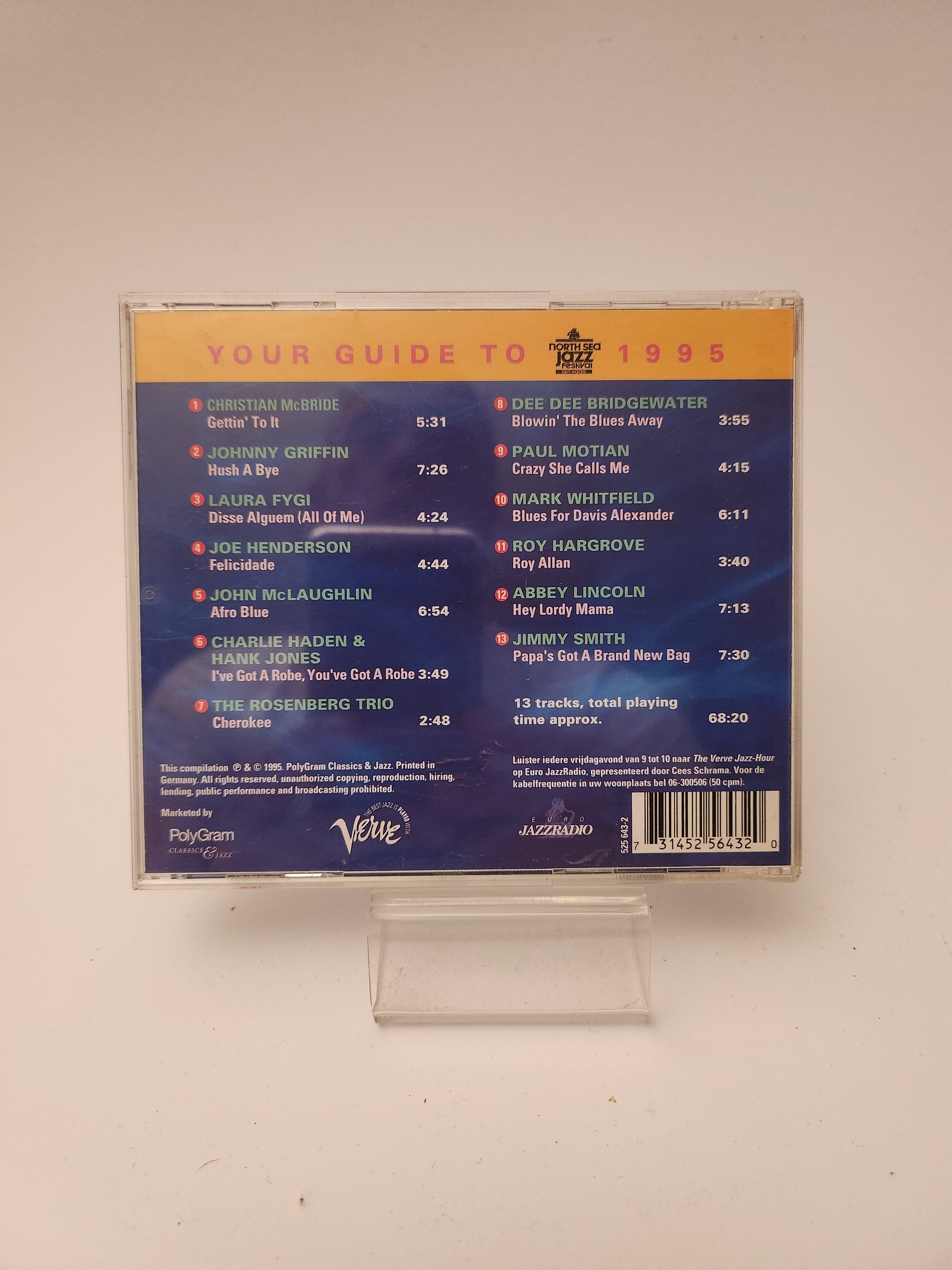 Your Guide to the North Sea Jazz Festival 1995 CD - Cd
