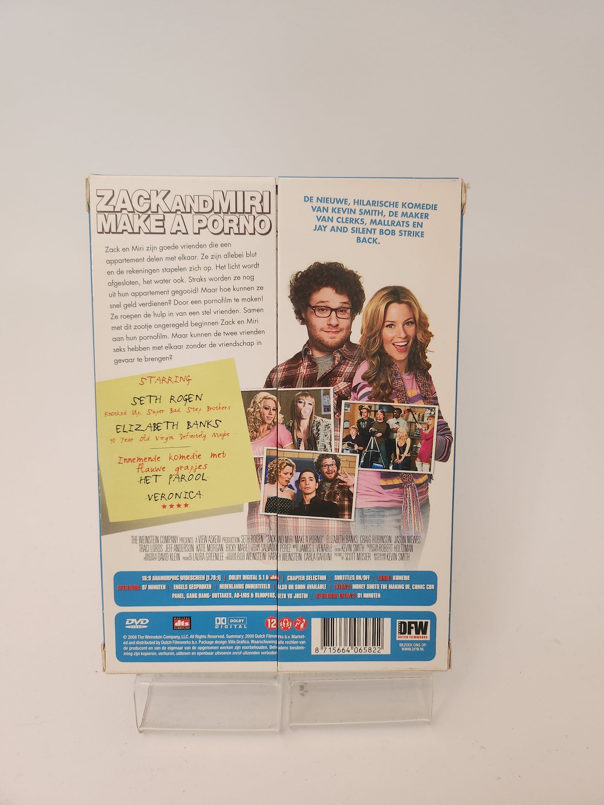 Zack and Miri Make a Porno Dvd - Dvd Volwassenen
