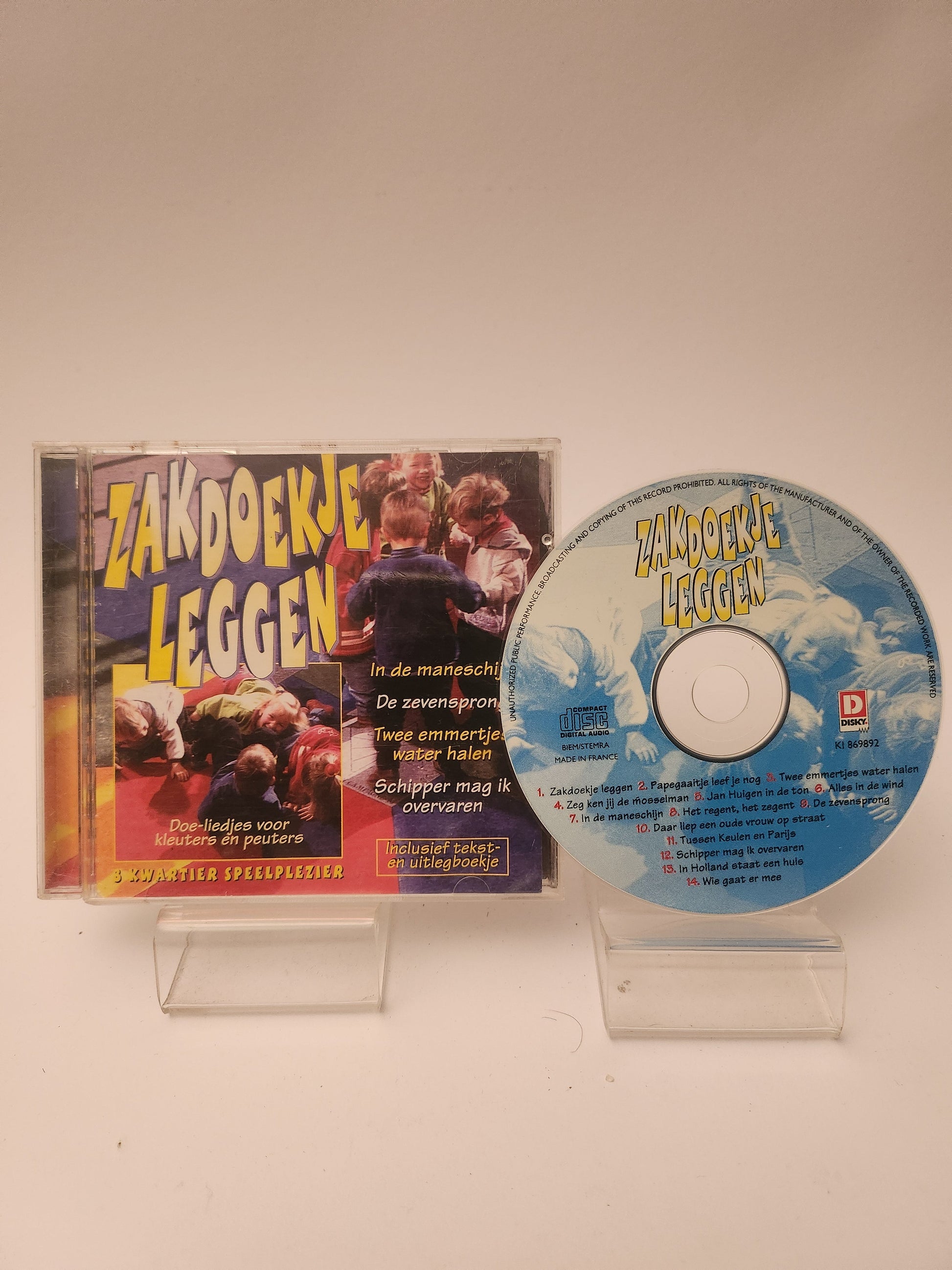 Zakdoekje Leggen CD - Cd