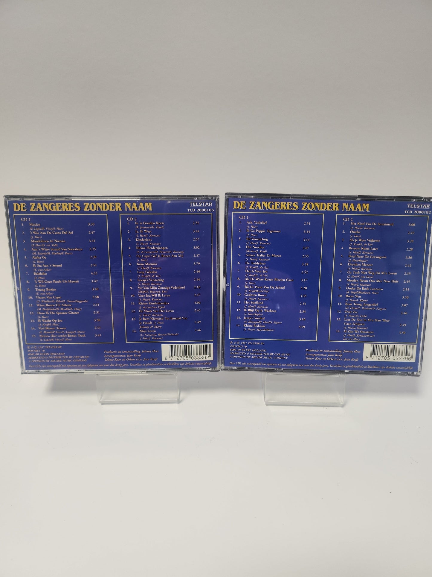Zangeres zonder Naam: de Koningin van het Levenslied 4 Box CD - Cd