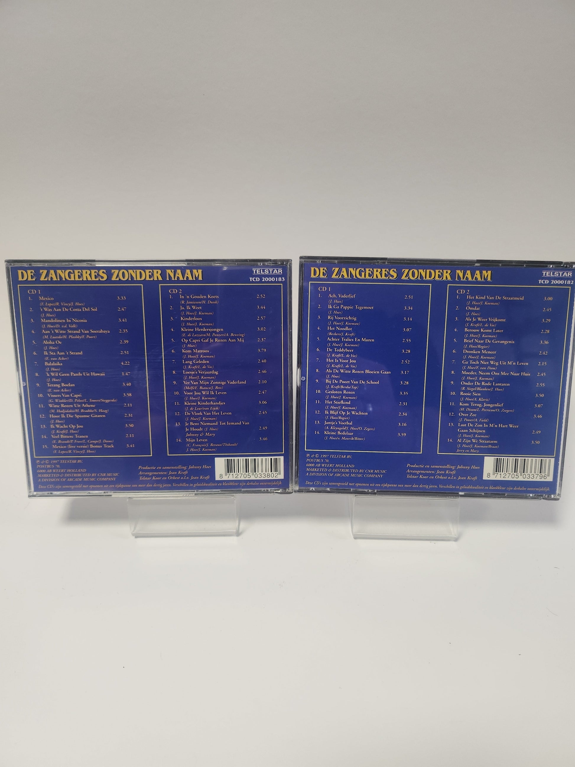 Zangeres zonder Naam: de Koningin van het Levenslied 4 Box CD - Cd