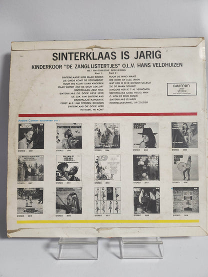 Zanglijstertjes: Sinterklaas is jarig LP Vinyl - Feniks Gameshop