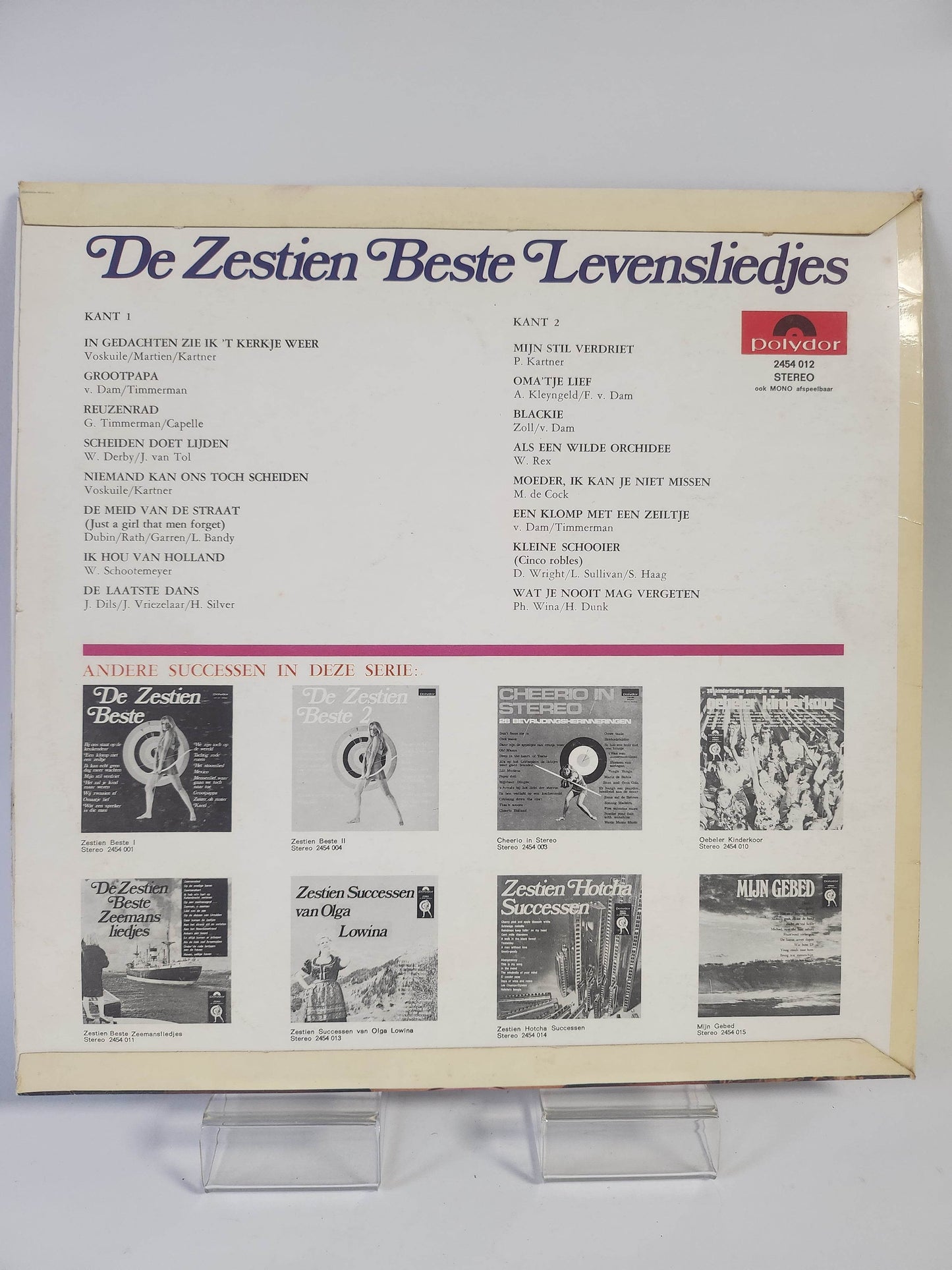 Zestien Beste Levensliedjes LP Vinyl - Feniks Gameshop