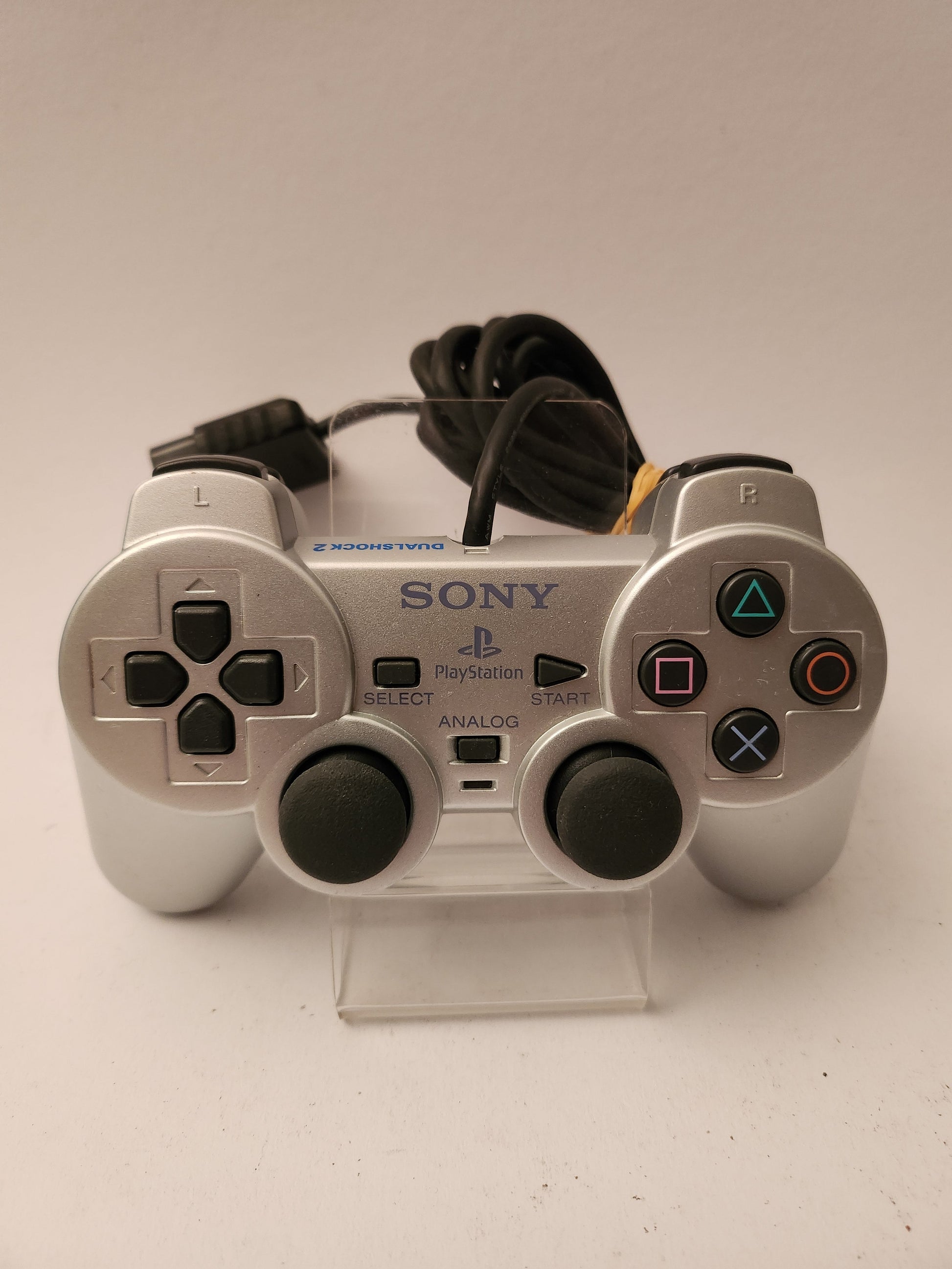 Zilver Orginele Sony Dualshock 2 Controller Playstation 2 - Playstation 2 Accessoires