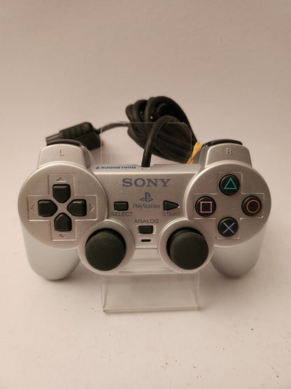 Zilver Orginele Sony Dualshock 2 Controller Playstation 2 - Playstation 2 Accessoires