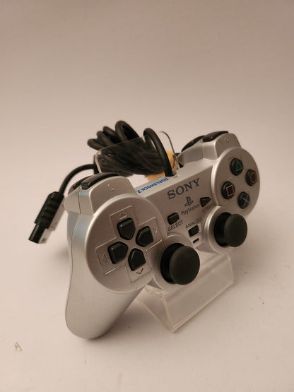 Zilver Orginele Sony Dualshock 2 Controller Playstation 2 - Playstation 2 Accessoires