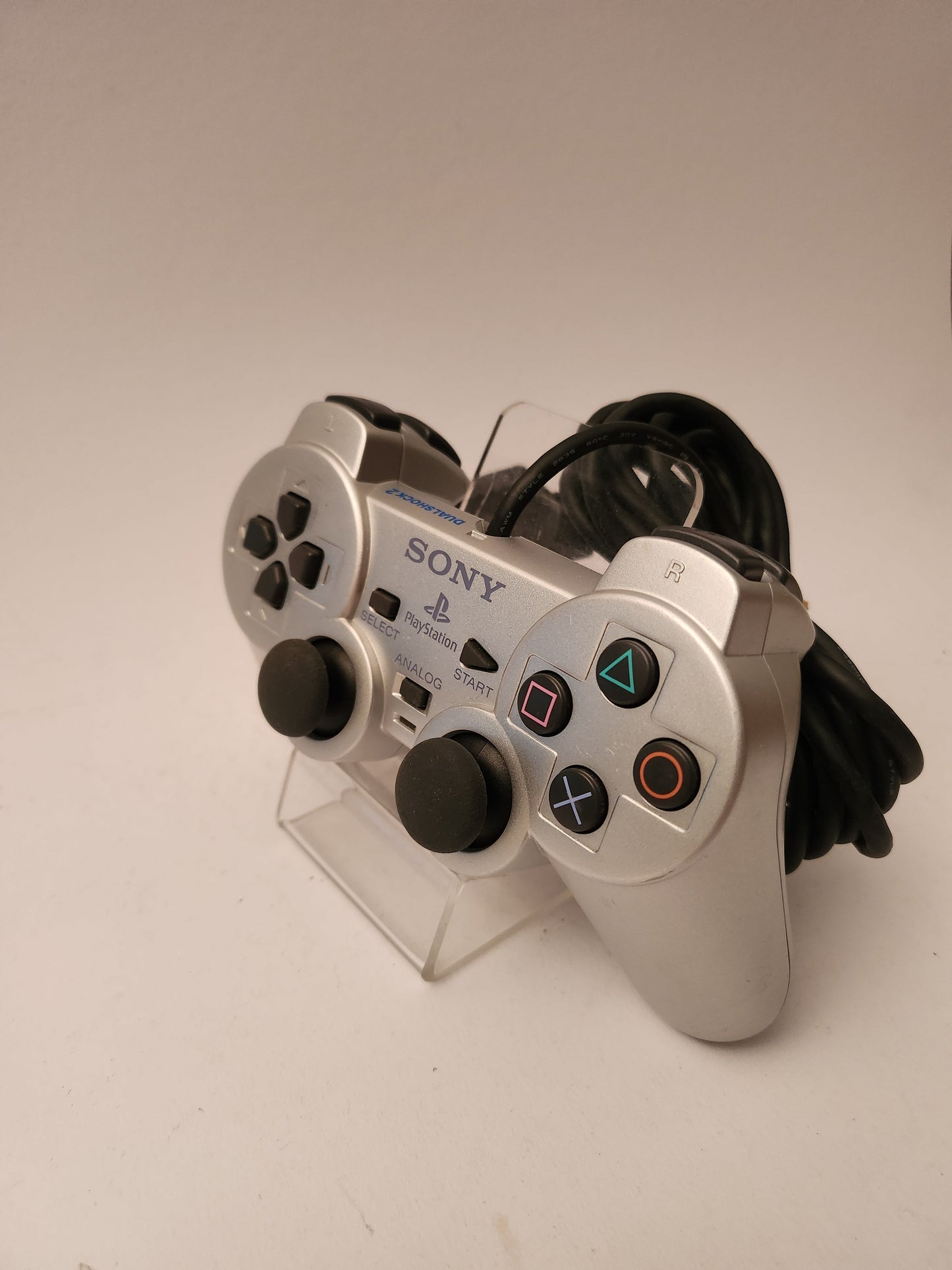 Zilver Orginele Sony Dualshock 2 Controller Playstation 2 - Playstation 2 Accessoires