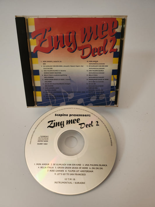 Zing Mee Deel 2 CD - Cd
