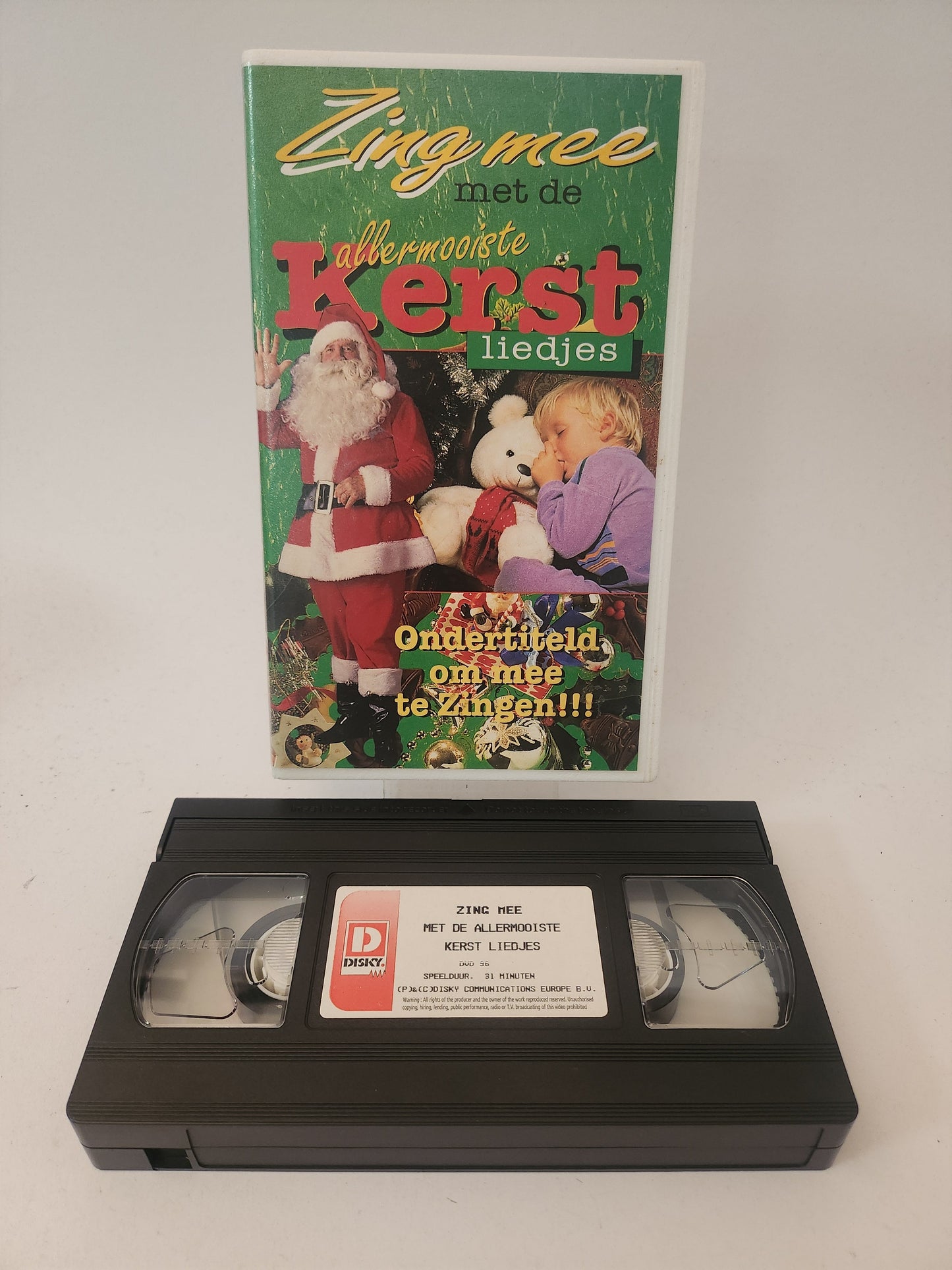 Zing Mee met de Allermooiste Kerstliedjes VHS - VHS Volwassenen