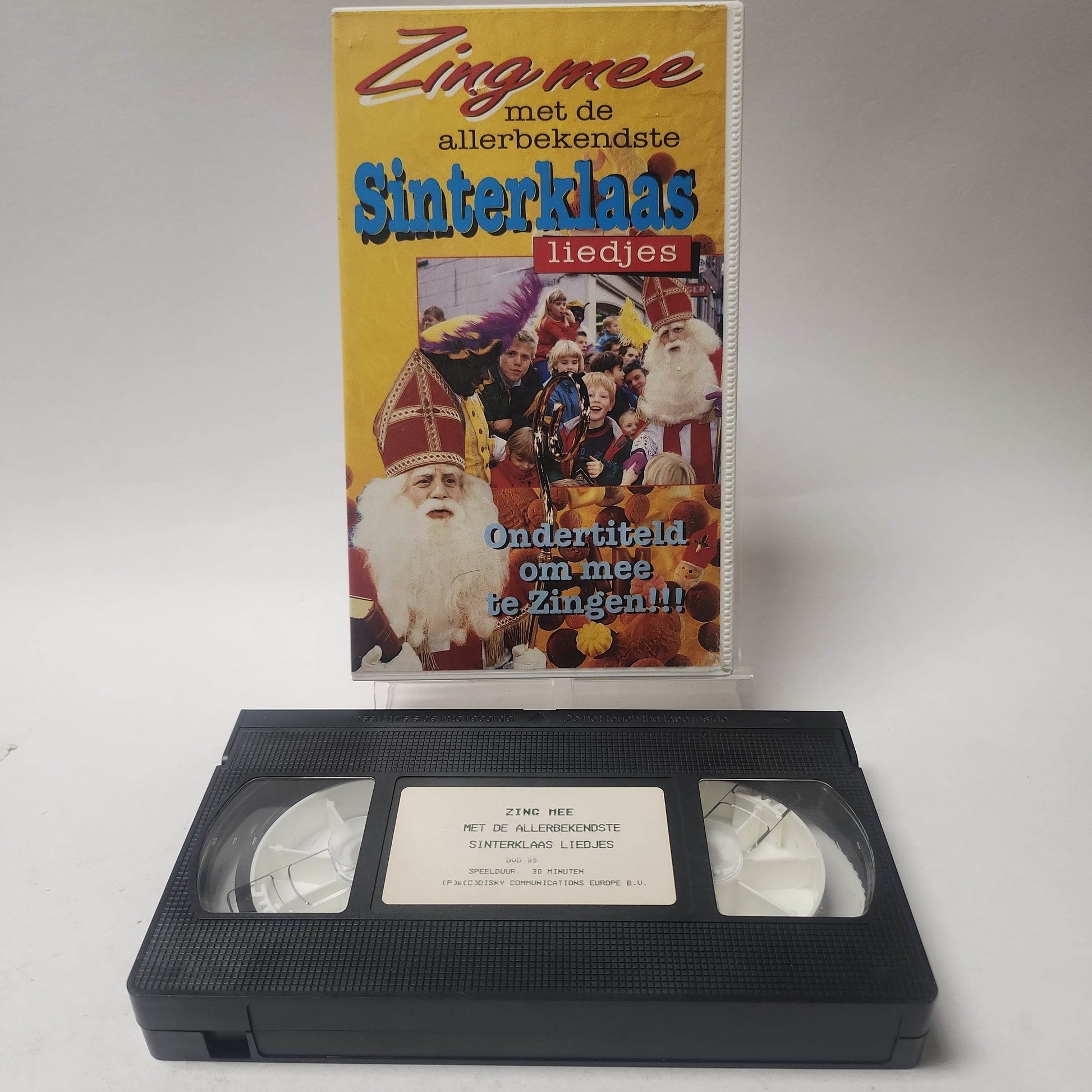 Zing Mee Sinterklaasliedjes VHS - Feniks Gameshop
