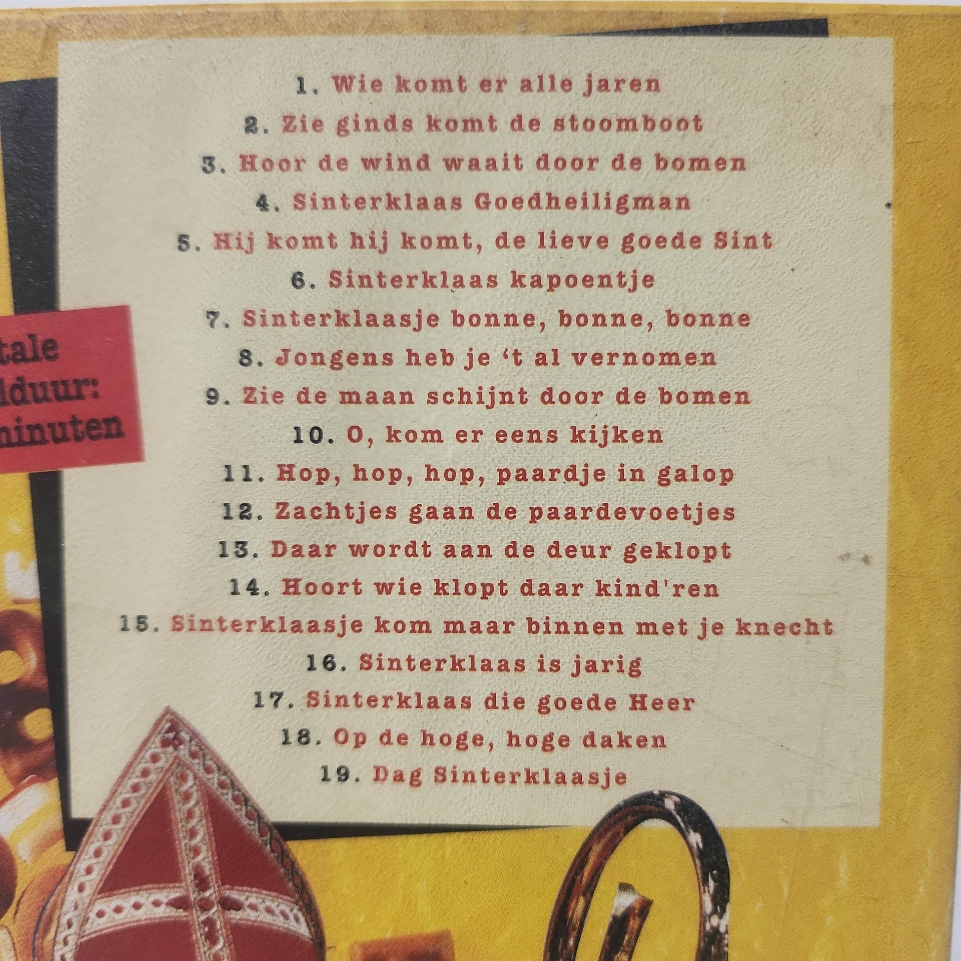 Zing Mee Sinterklaasliedjes VHS - Feniks Gameshop