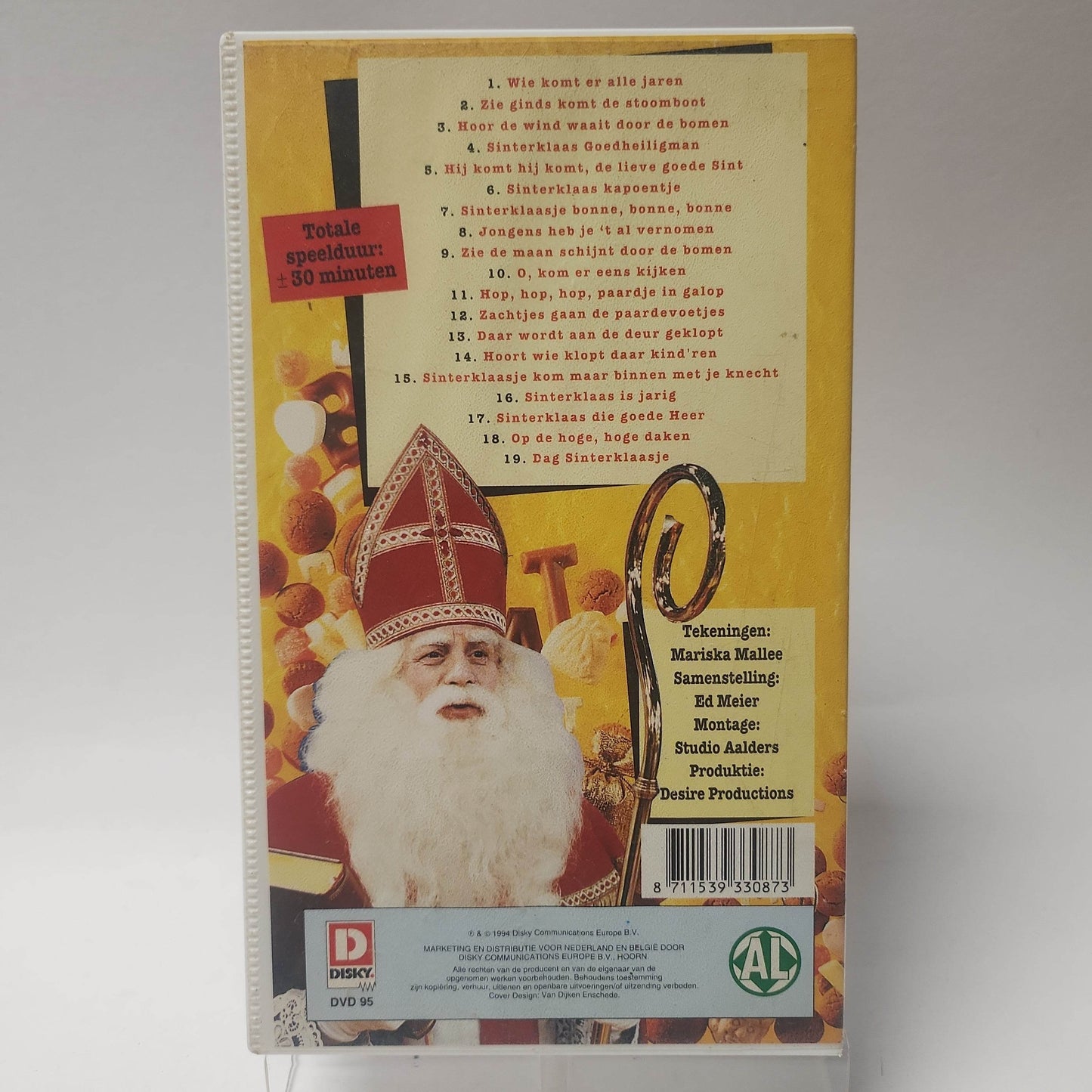 Zing Mee Sinterklaasliedjes VHS - Feniks Gameshop