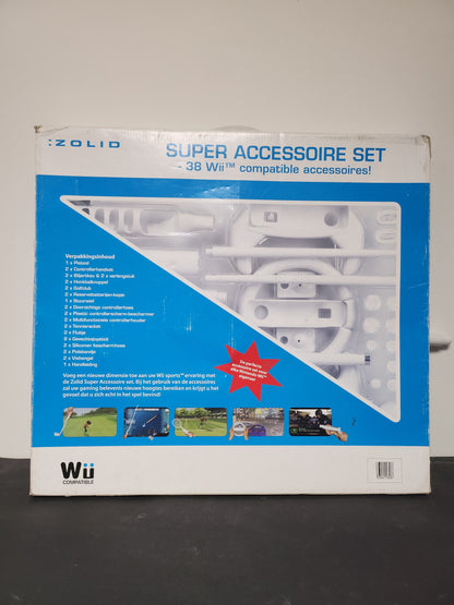 Zolid 38 delige Super Accessoire Set Nintendo Wii - Nintendo Wii Accessoires