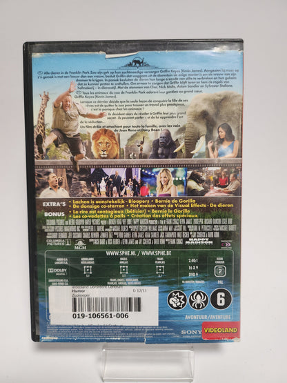 Zookeeper Dvd - Dvd Volwassenen