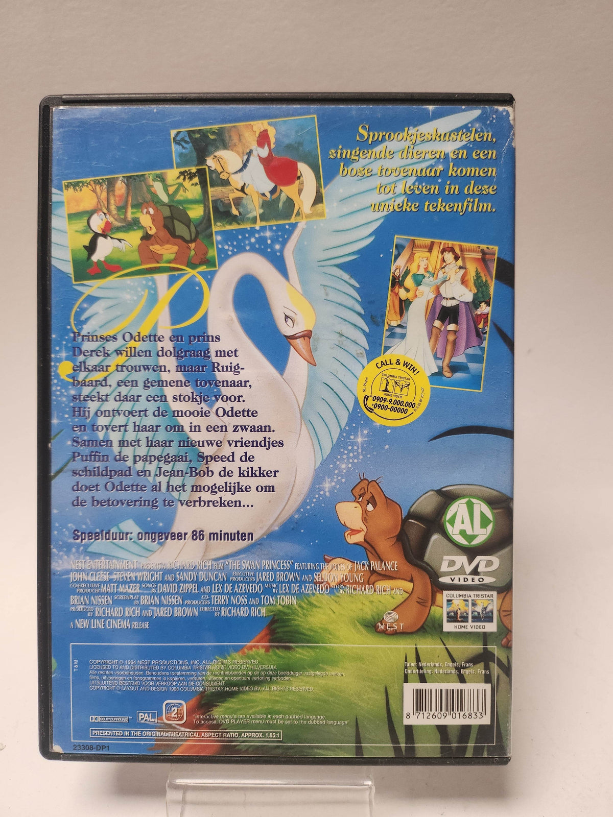 Zwanenprinses DVD - Feniks Gameshop