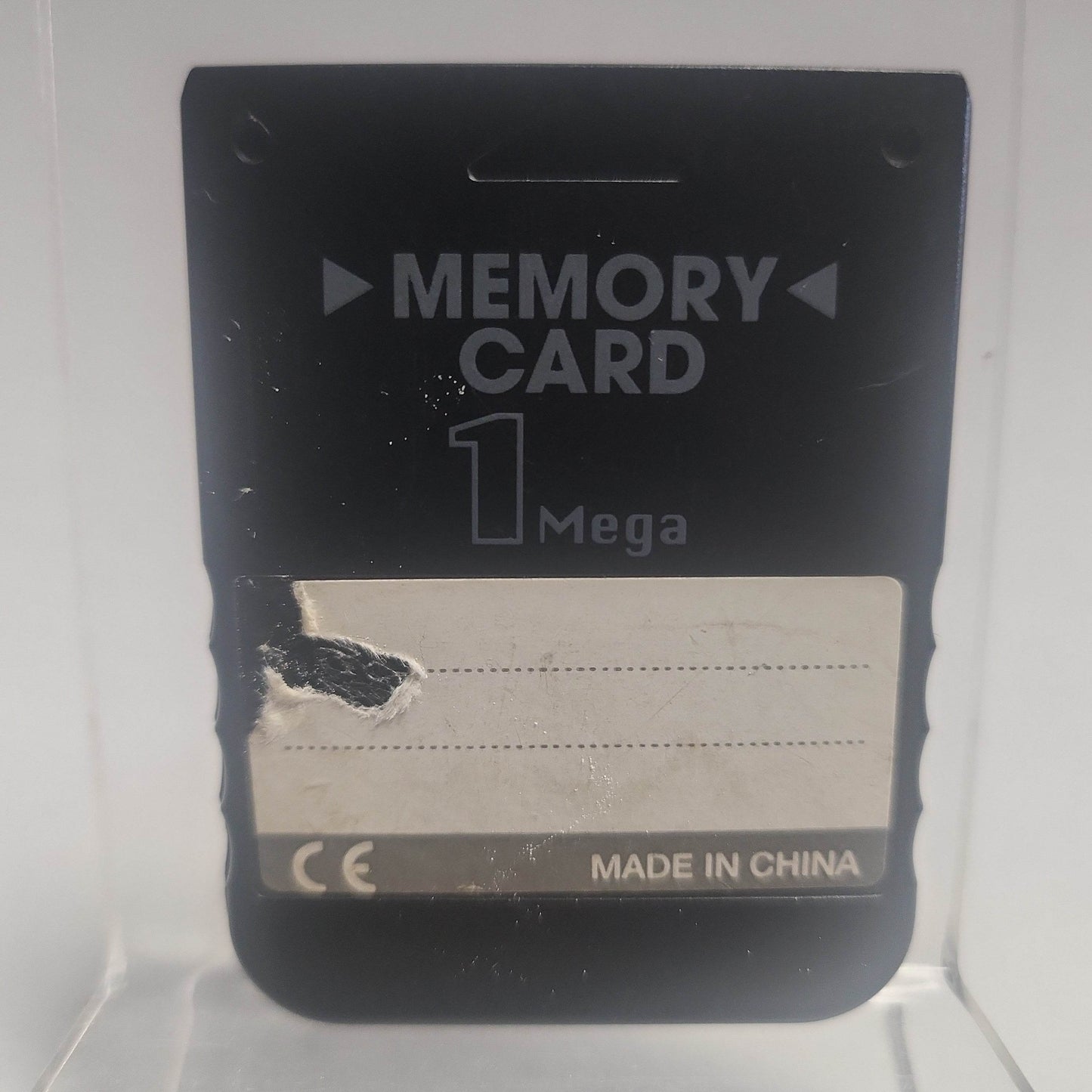 Zwarte 1 Mega Memorycard Playstation 1 - Feniks Gameshop