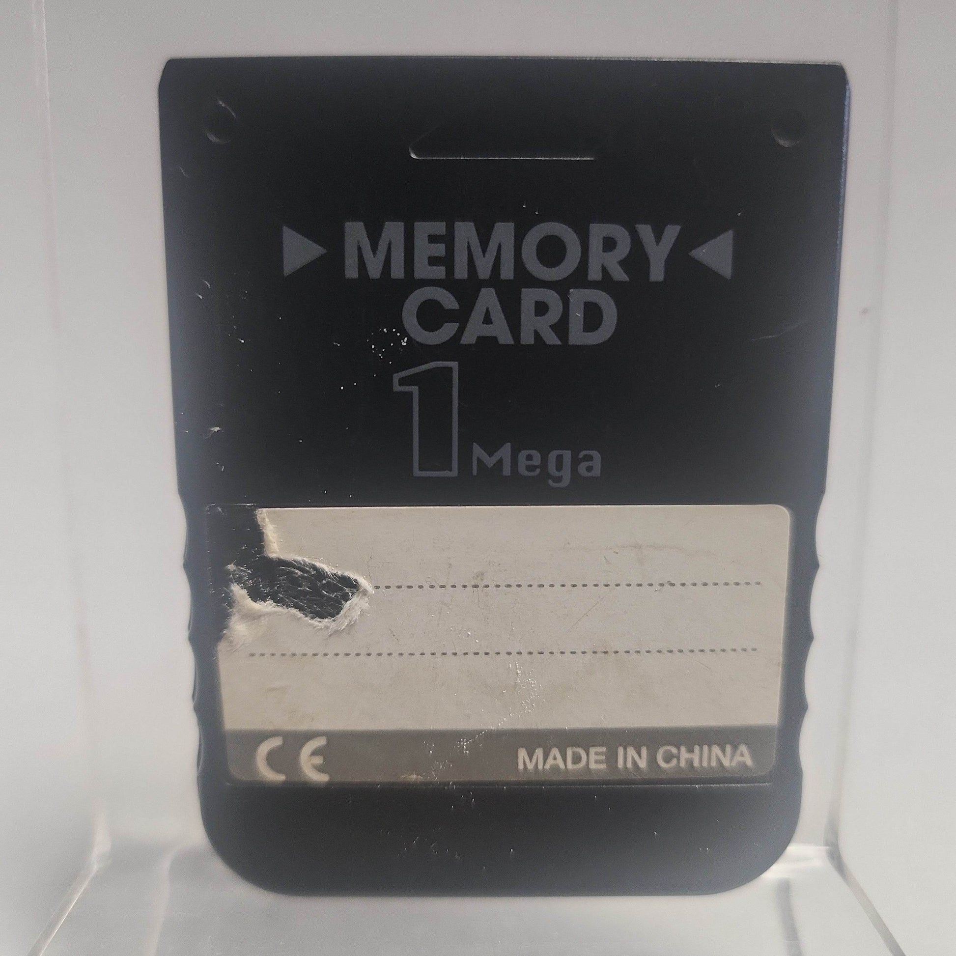 Zwarte 1 Mega Memorycard Playstation 1 - Feniks Gameshop