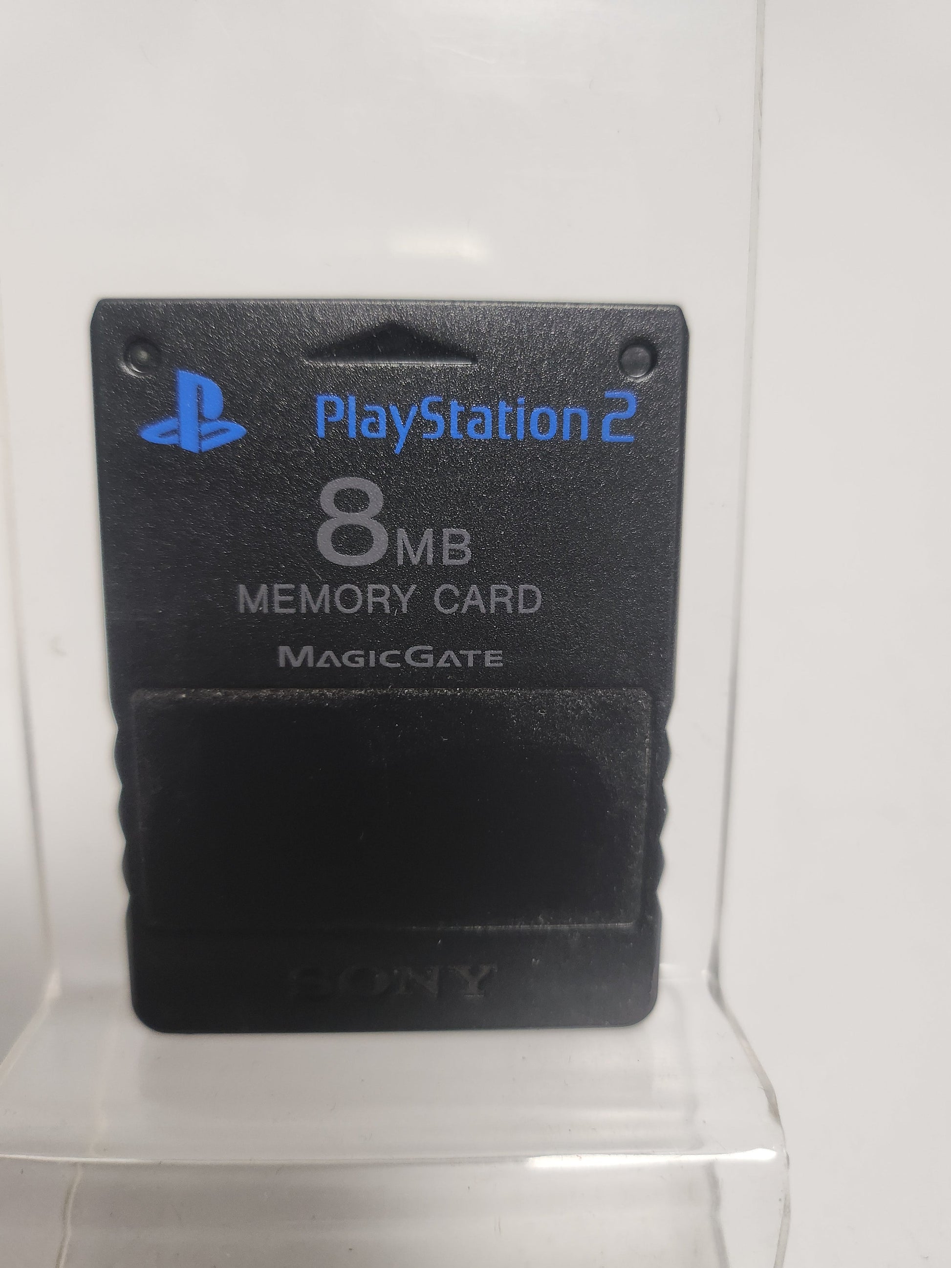 Zwarte Memory Card 8MB Playstation 2 - Playstation 2 Accessoires