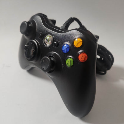 Zwarte Orginele Bedraade Controller Xbox 360 - Feniks Gameshop