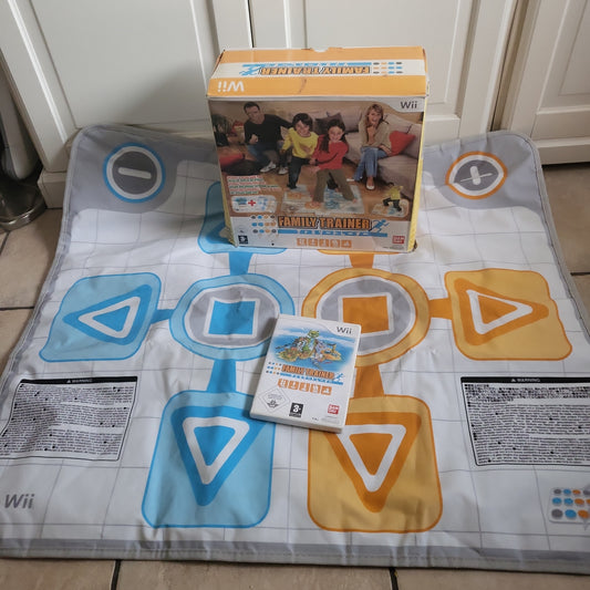 Family Trainer inclusief mat en in doos Nintendo Wii