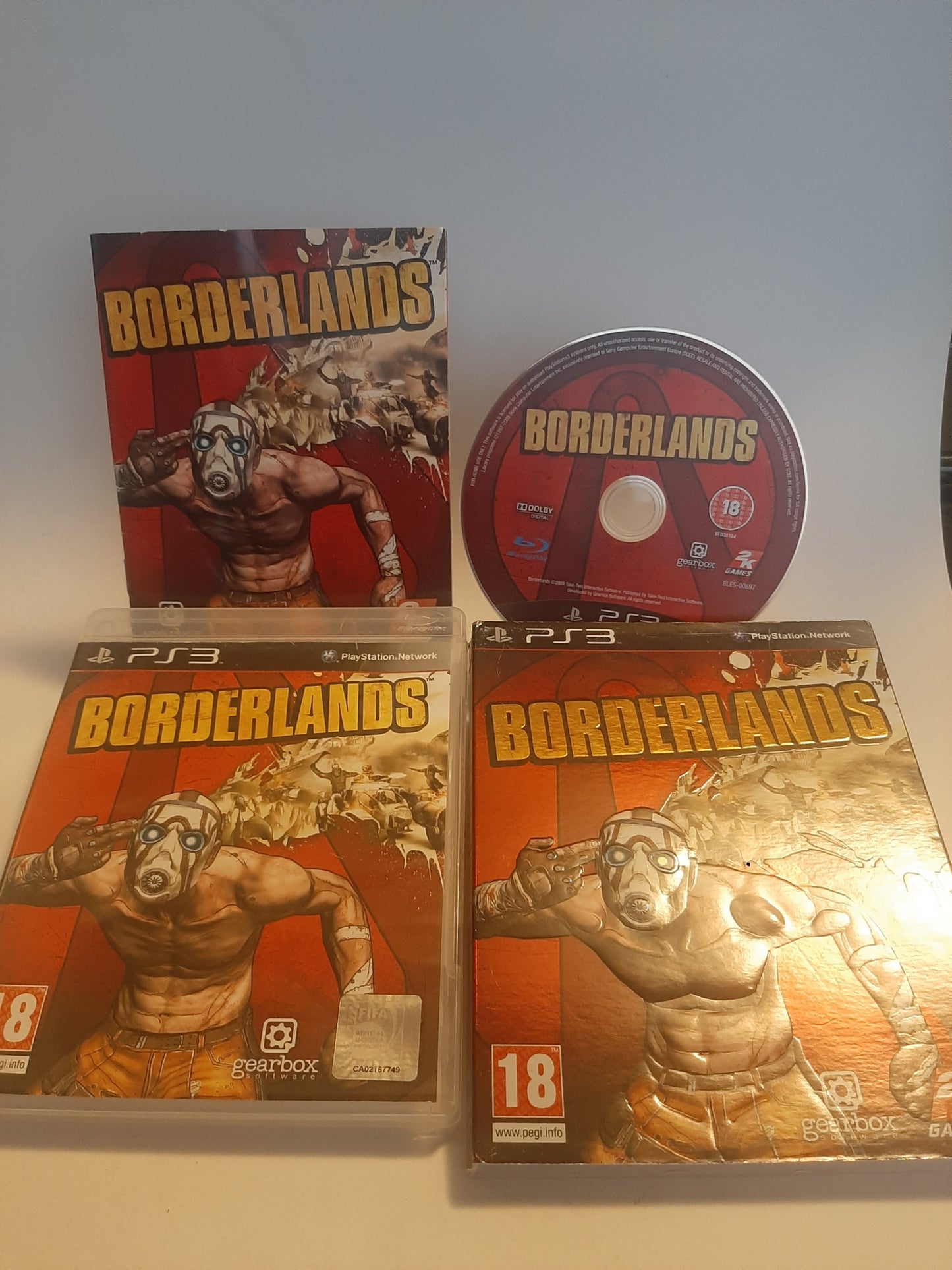 Borderlands + Schutzhülle für Playstation 3