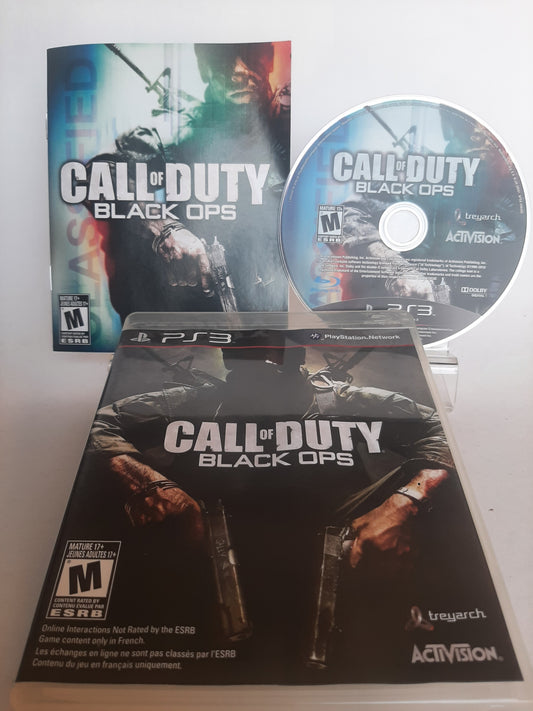 Call of Duty Black Ops Amerikanisches Cover Playstation 3