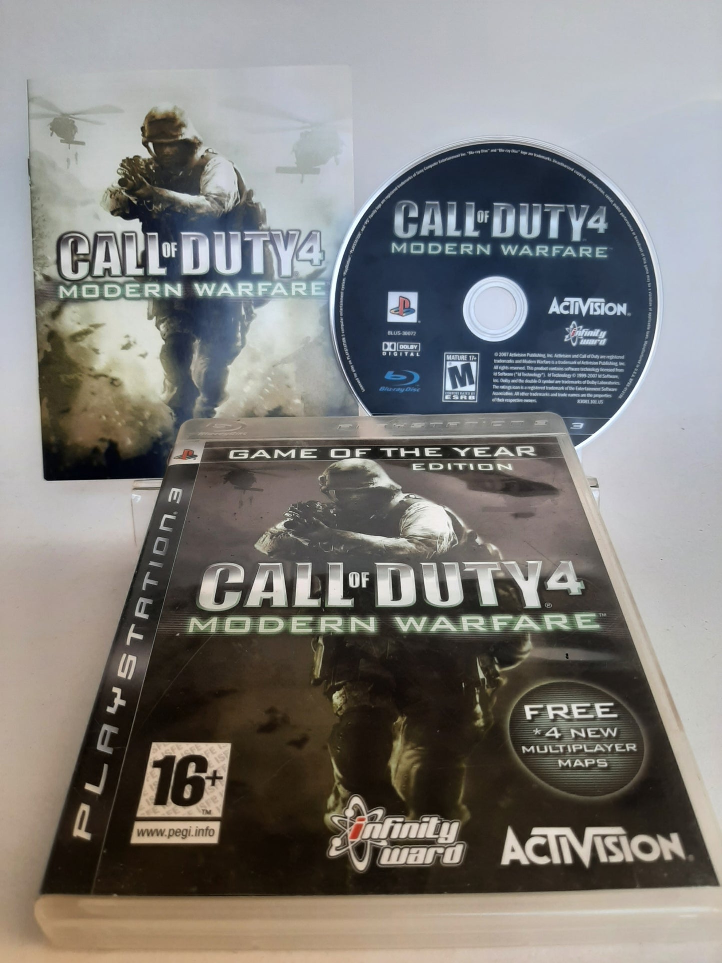 Call of Duty Modern Warfare 4 GOTY Playstation 3