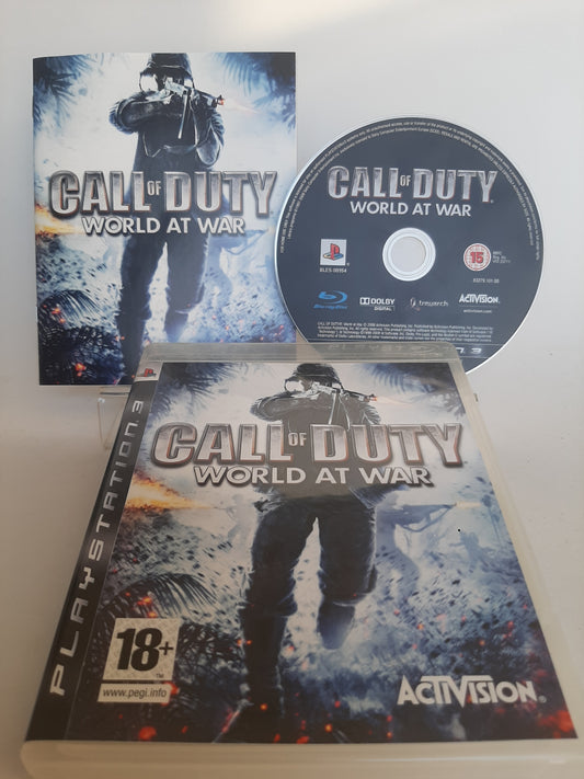 Call of Duty World at War Playstation 3