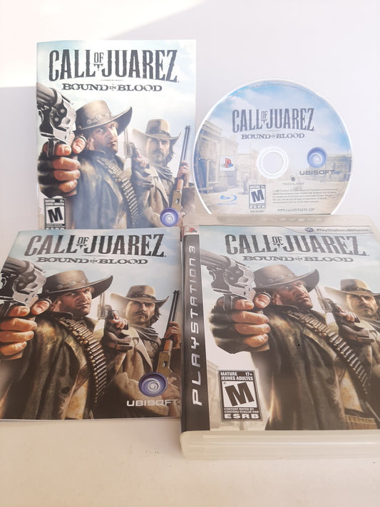 Call of Juarez Bound in Blood Amerikanisches Cover Playstation 3