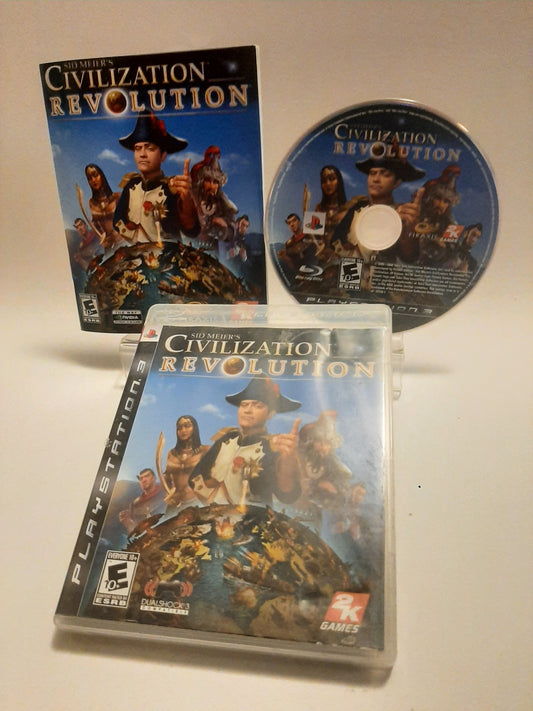 Civilization Revolution (Sid Meier's) American Cover Playstation 3