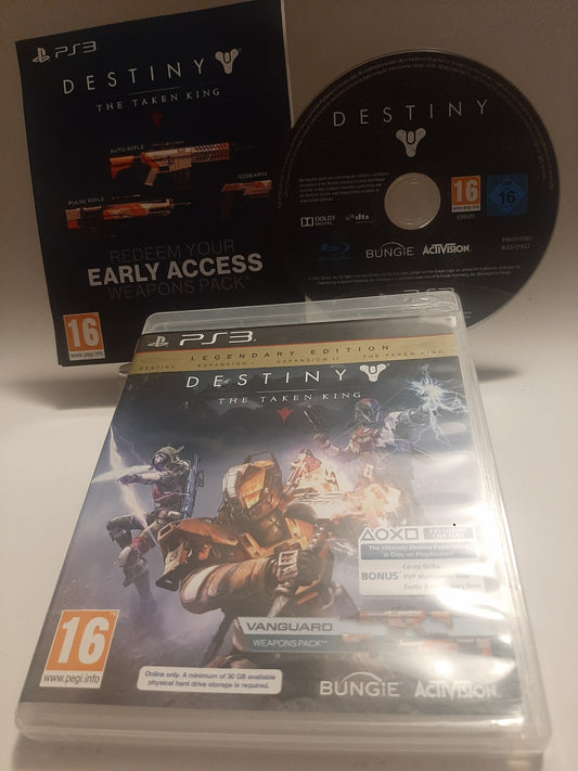 Destiny Legendary Edition the Taken King Playstation 3